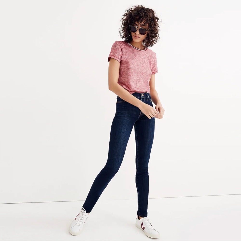 *SOLD* Madewell 9” High Rise Skinny Jean in Larkspur